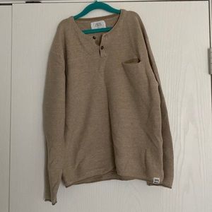 ZARA tan colored kids knit sweater